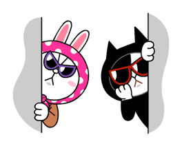 Cony and Jessica: Girls Night Out sticker #4824623