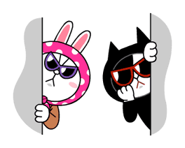 Cony and Jessica: Girls Night Out sticker #4824623
