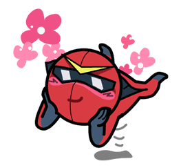 Super V Hero sticker #2732