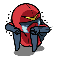 Super V Hero sticker #2746