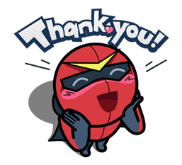 Super V Hero sticker #2758