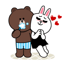 Brown & Cony's Lonely Hearts Date sticker #8683547