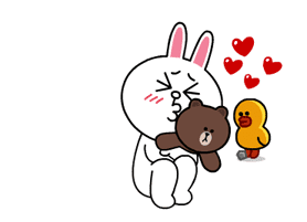 Brown & Cony's Lonely Hearts Date sticker #8683549