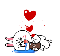 Brown & Cony's Lonely Hearts Date sticker #8683552