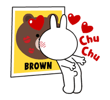 Brown & Cony's Lonely Hearts Date sticker #8683555