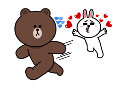 Brown & Cony's Lonely Hearts Date sticker #8683556