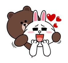 Brown & Cony's Lonely Hearts Date sticker #8683561