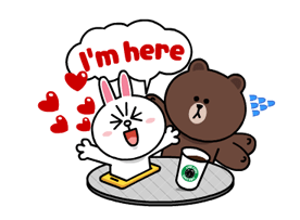 Brown & Cony's Lonely Hearts Date sticker #8683562