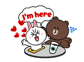 Brown & Cony's Lonely Hearts Date sticker #8683562