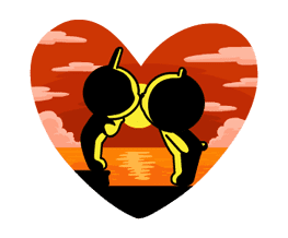 Brown & Cony's Lonely Hearts Date sticker #8683569