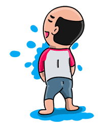 Mr. Baldy: Edition 2 sticker #3741