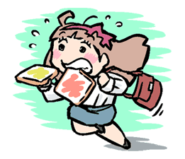Munchy Girl Mogumi sticker #4481