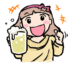Munchy Girl Mogumi sticker #4489