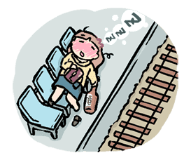 Munchy Girl Mogumi sticker #4493