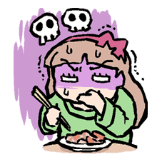 Munchy Girl Mogumi sticker #4501