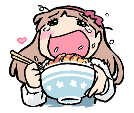 Munchy Girl Mogumi sticker #4507