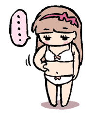 Munchy Girl Mogumi sticker #4520