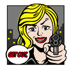 Mary & Jack sticker #5254