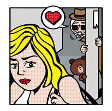 Mary & Jack sticker #5265