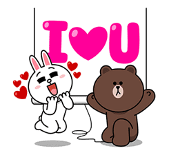 Brown & Cony's Big Love Stickers sticker #11470501