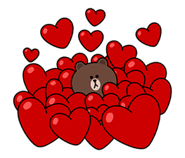 Love stickers for online facebook