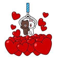 Brown & Cony's Big Love Stickers sticker #11470510