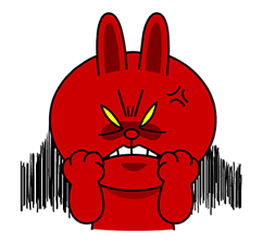 LINE Characters: Screen Hogs sticker #12095847