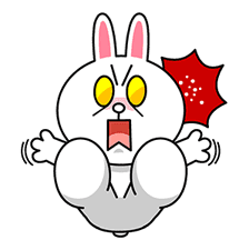 LINE Characters: Screen Hogs sticker #12095850