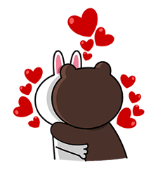 LINE Characters: Screen Hogs sticker #12095853