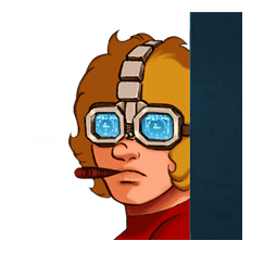 COBRA THE SPACE PIRATE sticker #11355