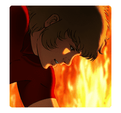 COBRA THE SPACE PIRATE sticker #11365