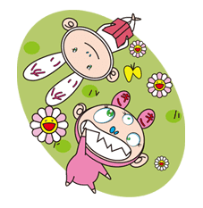 Takashi Murakami sticker #11567