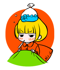 She has a crush on a liar sticker #11609