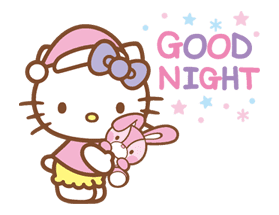 Hello Kitty (Happy Days ver.) sticker #11907