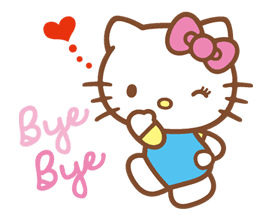 Hello Kitty (Happy Days ver.) sticker #11909