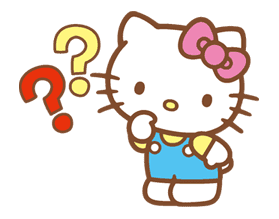 Hello Kitty (Happy Days ver.) sticker #11910