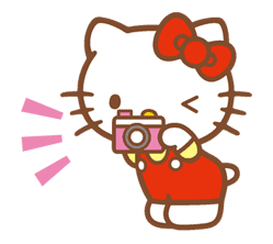 Hello Kitty (Happy Days ver.) sticker #11920