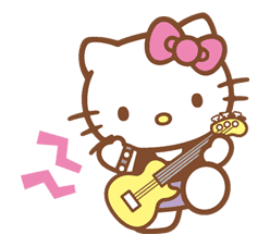 Hello Kitty (Happy Days ver.) sticker #11925