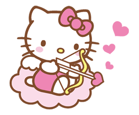 Hello Kitty Happy Days ver by SANRIO sticker 11938 Hello Kitty Happy Days ver by SANRIO sticker 11938