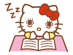 Hello Kitty (Happy Days ver.) sticker #11941