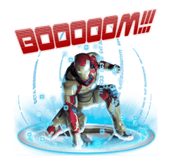 Iron Man 3 sticker #13237