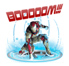 Iron Man 3 sticker #13237