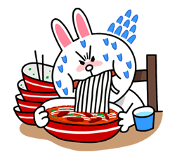 Hoppin' Mad! Angry LINE Characters sticker #20117