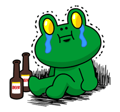 Hoppin' Mad! Angry LINE Characters sticker #20142