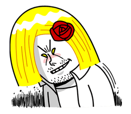 Hoppin' Mad! Angry LINE Characters sticker #20148