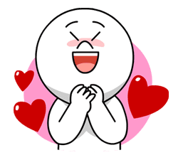 LINE Characters in Love by LINE sticker 22088 LINE Characters in Love by LINE sticker 22088