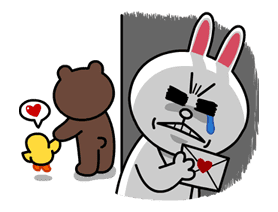 LINE Characters in Love! sticker #22099