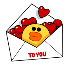 LINE Characters in Love! sticker #22109