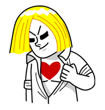 LINE Characters in Love! sticker #22120