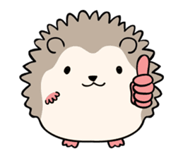 Hedgehog Beil sticker #12541873